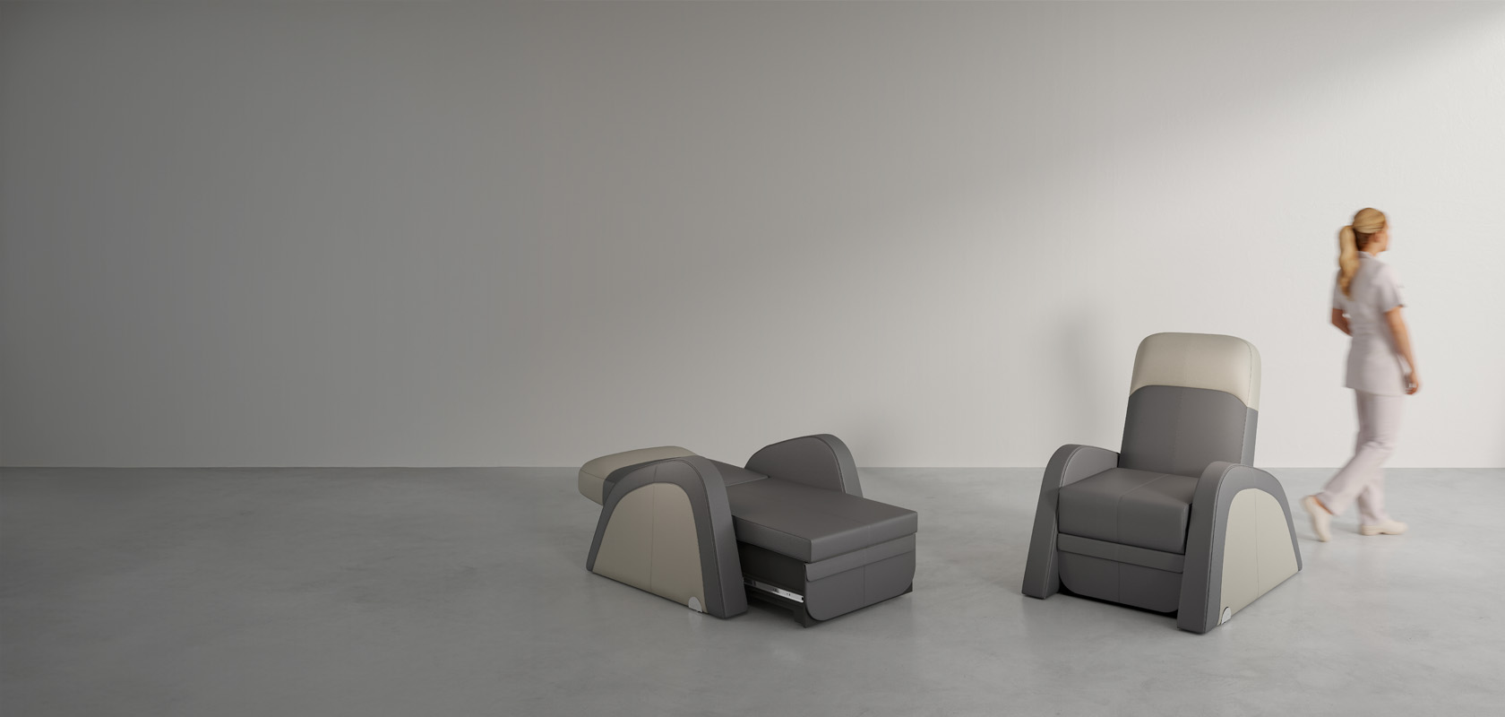 Zeller-Fauteuil-convertible-Pineapple-mobilier-santé mentale